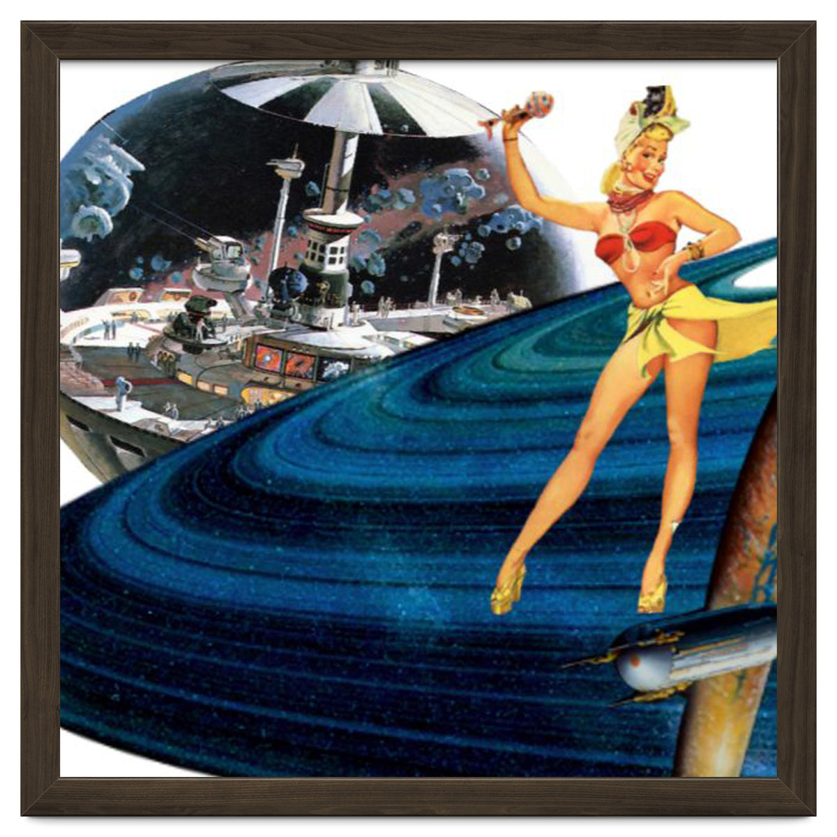 Dancer on Saturn Rings