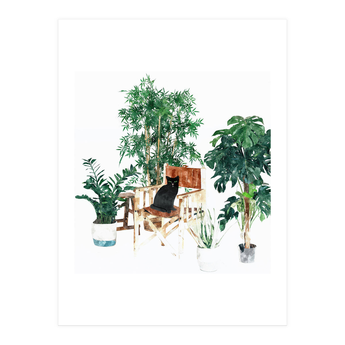 Boho Kitty (Print Only)