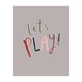 Let's Play (Print Only) thumbnail