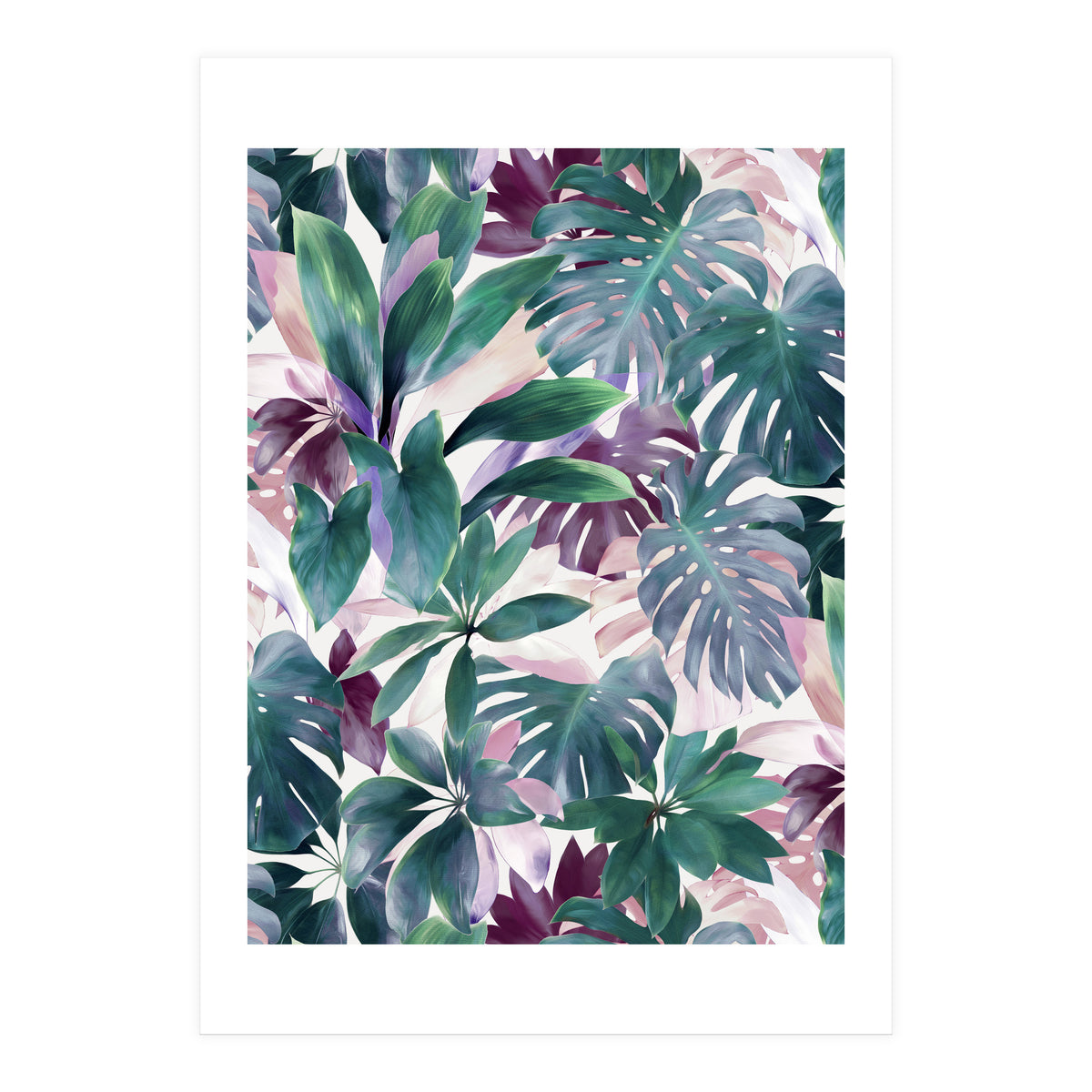 Tropical Emerald Jungle (Print Only)