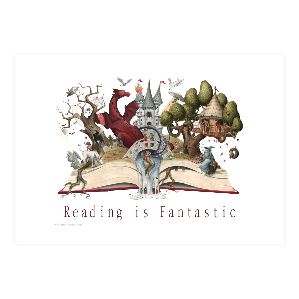 Reading Is Fantastic (Print Only)