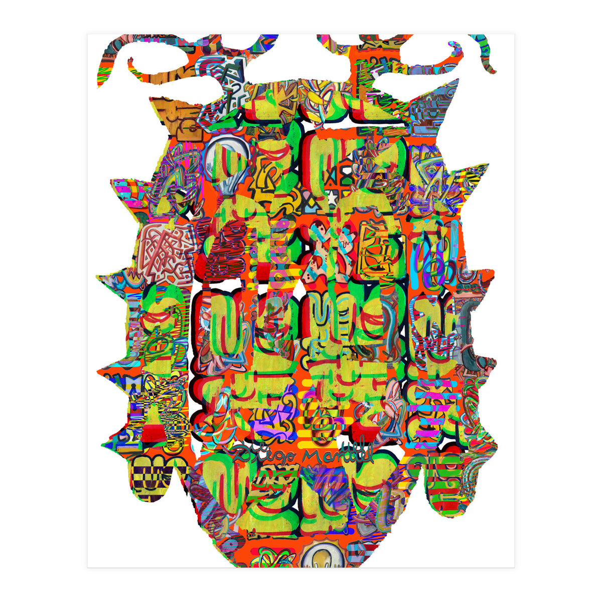 Graffiti Digital 5 (Print Only)