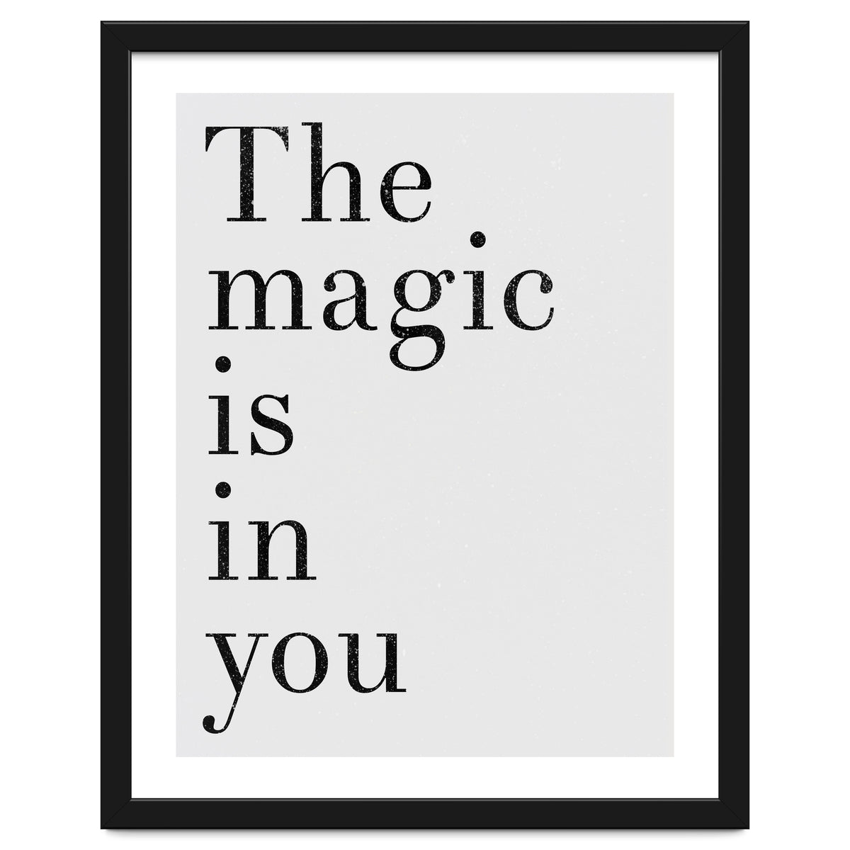 The Magic Is In You, Grey