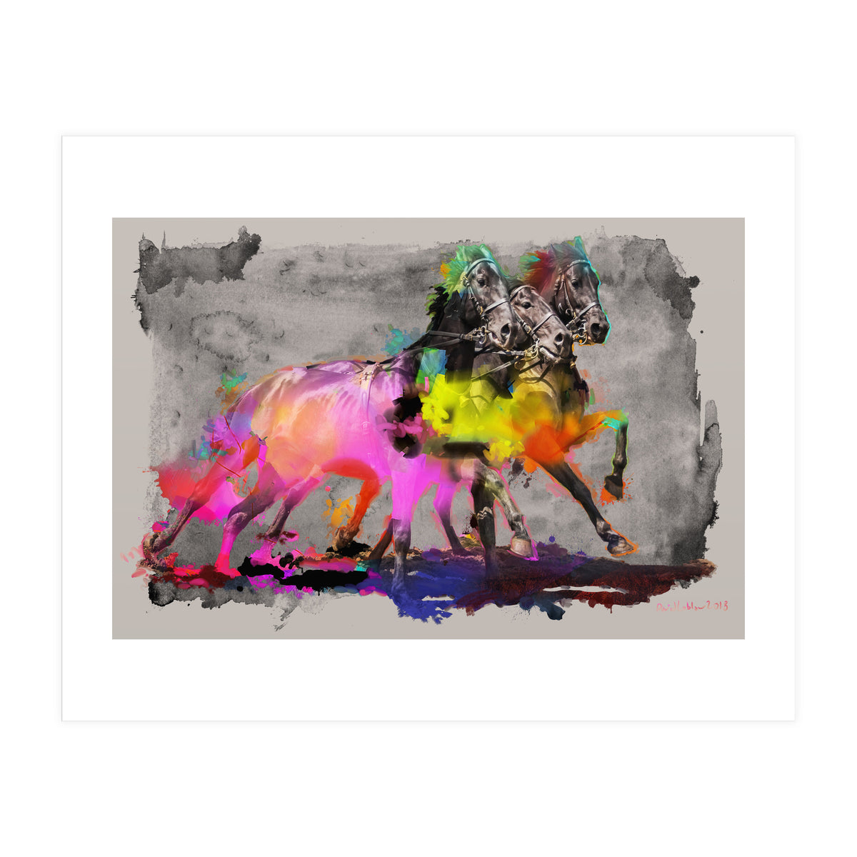 Painted Horses (Print Only)