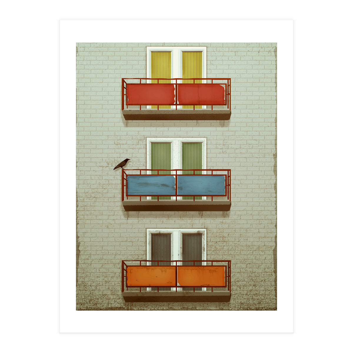 Urban living (Print Only)