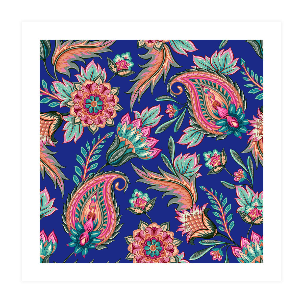 Chic Flowers (Print Only)