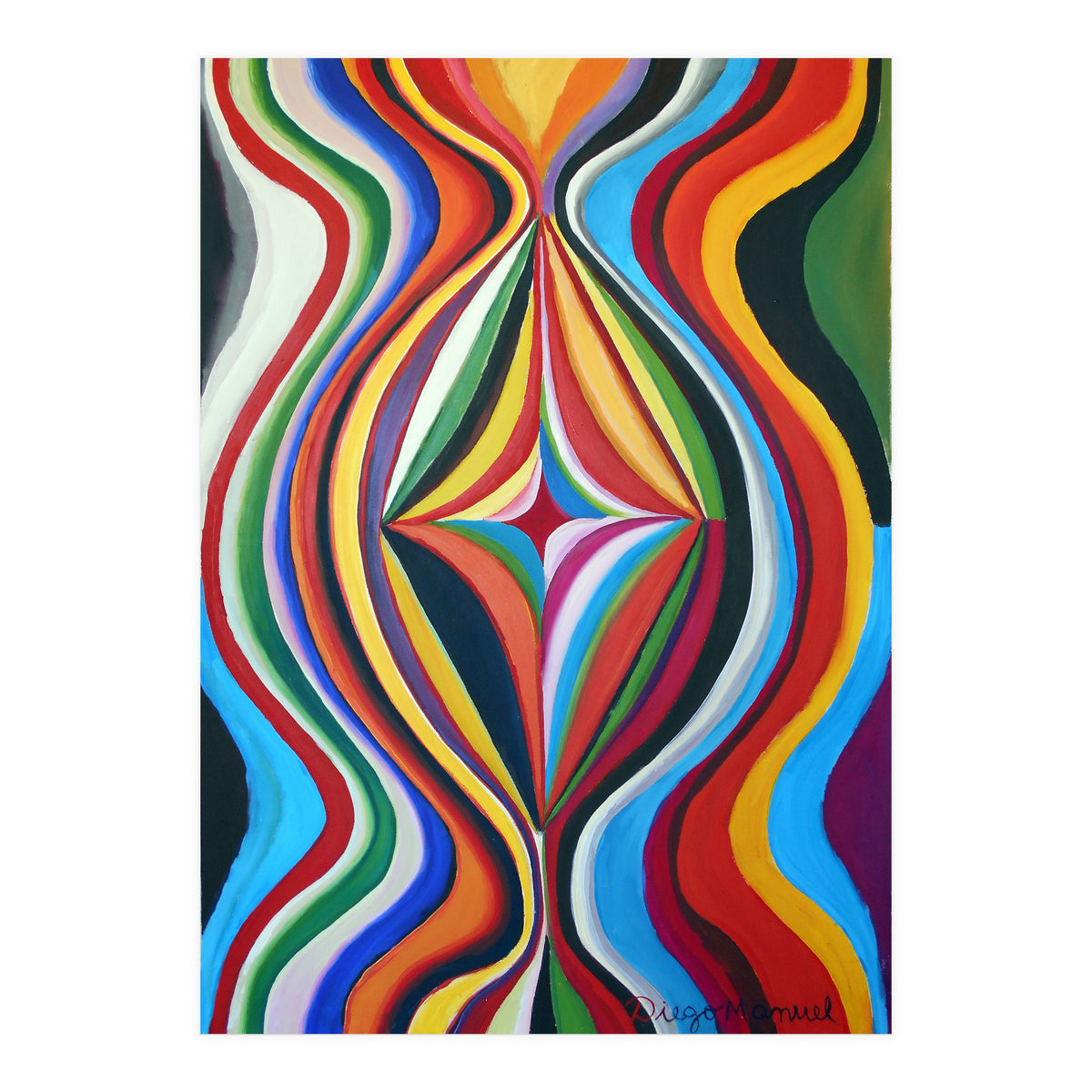 Graffiti Con Rombo (Print Only)