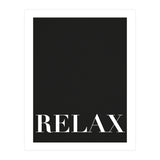 Relax Black (Print Only) thumbnail