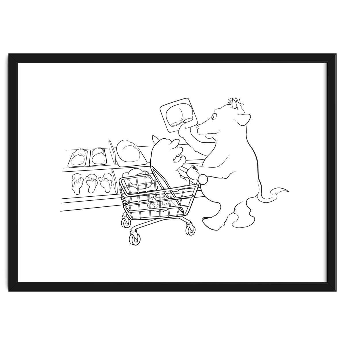 Supermarkey Cow Mandos