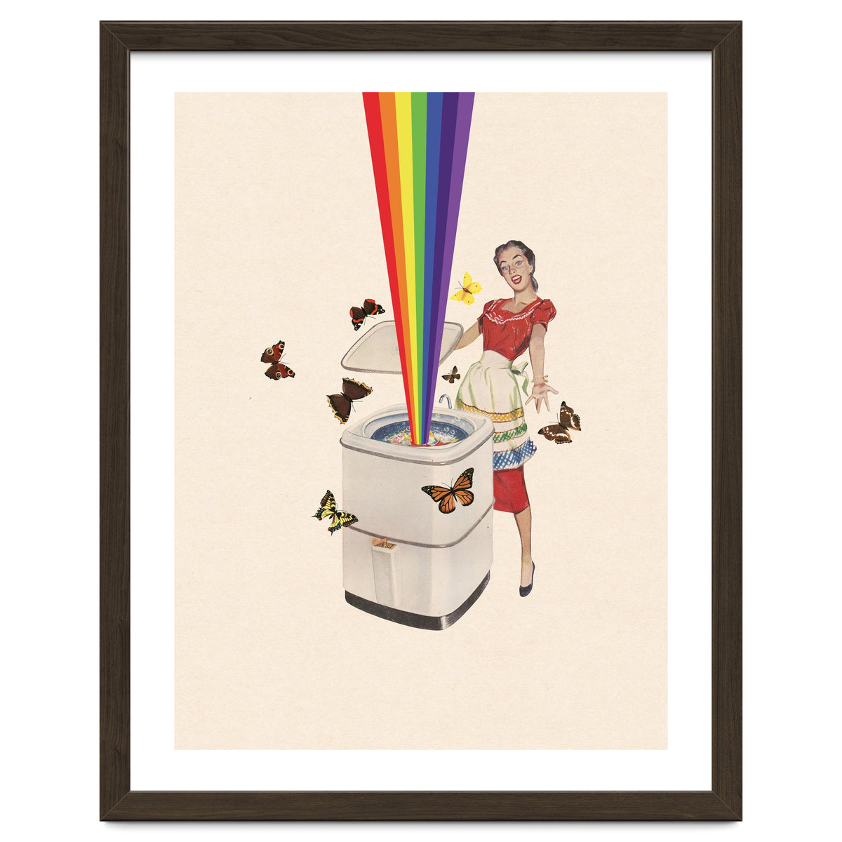 Rainbow Washing Machine
