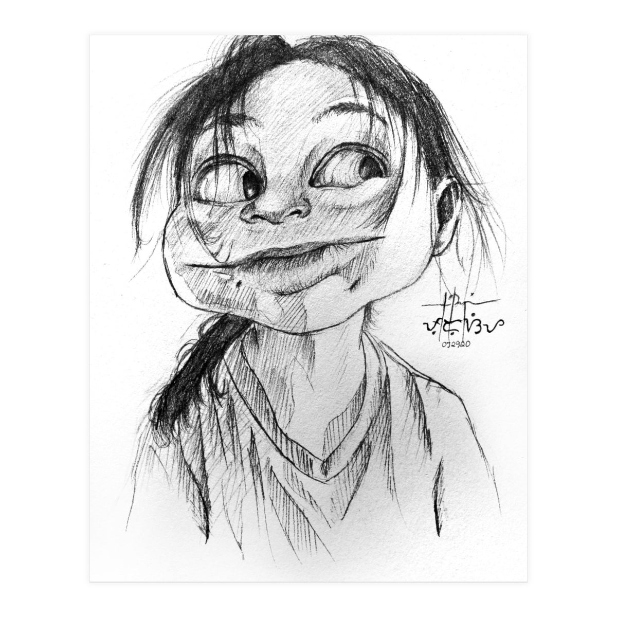 Hermit Caricature (Print Only)