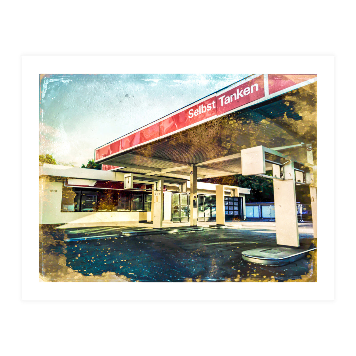 Gas station (Print Only)