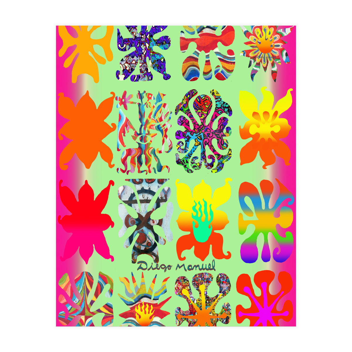 Pop Abstract 2023 Tapiz 61 (Print Only)