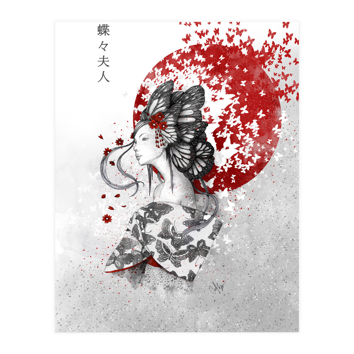 Madame Butterfly (Print Only)
