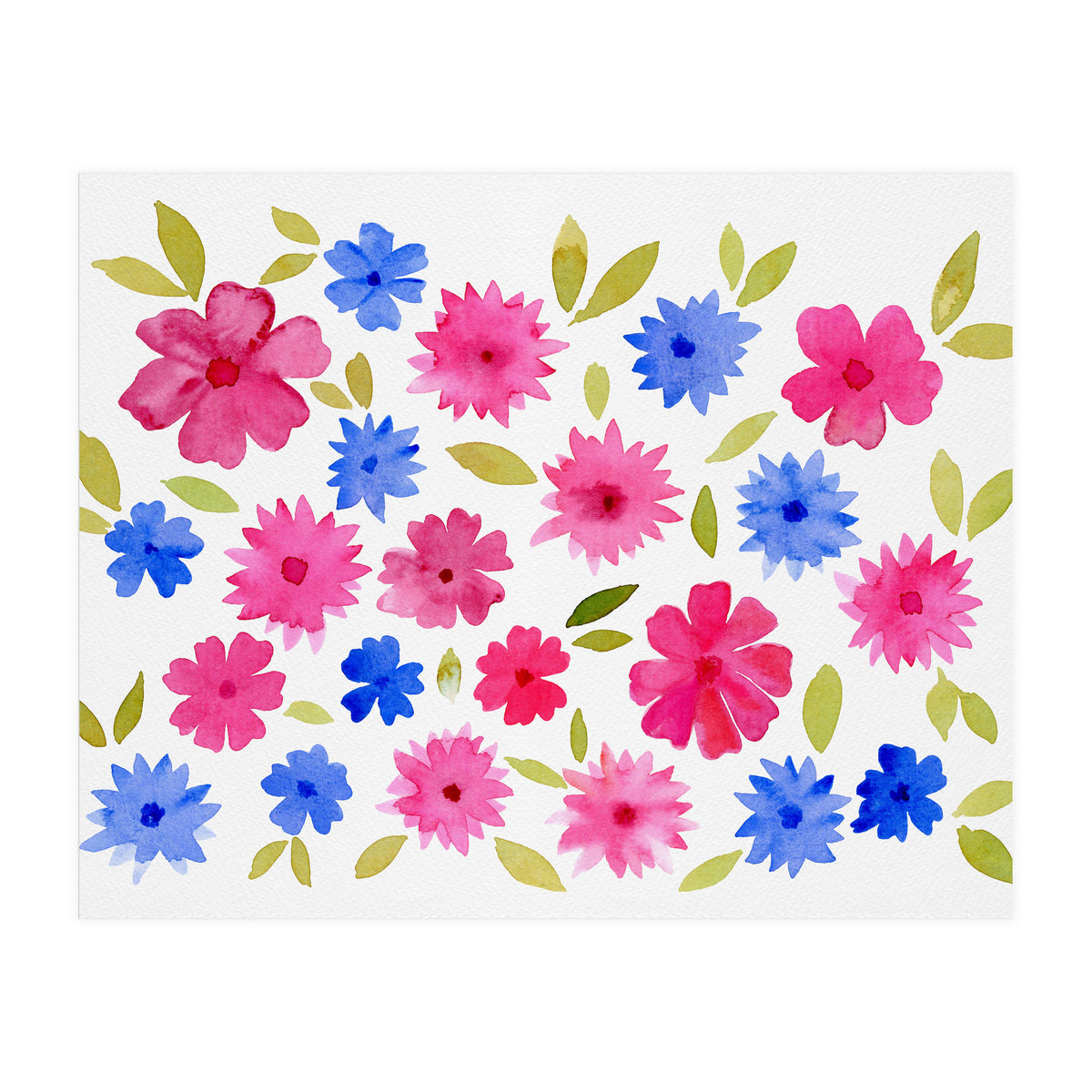 Hippie Flowers (Print Only)
