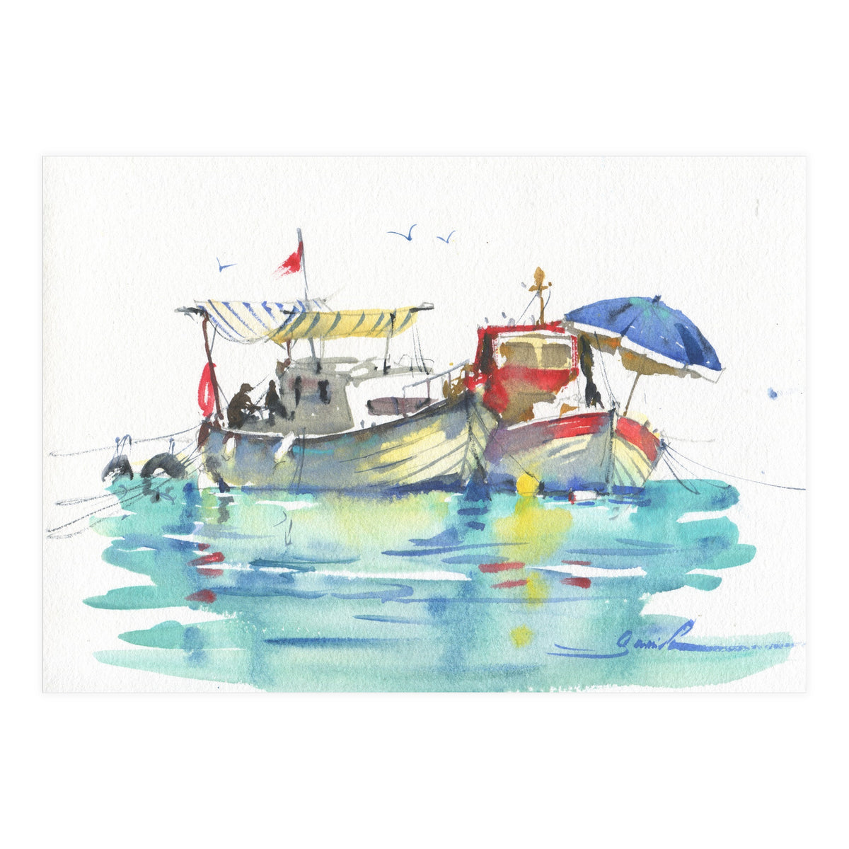 Boats (Print Only)