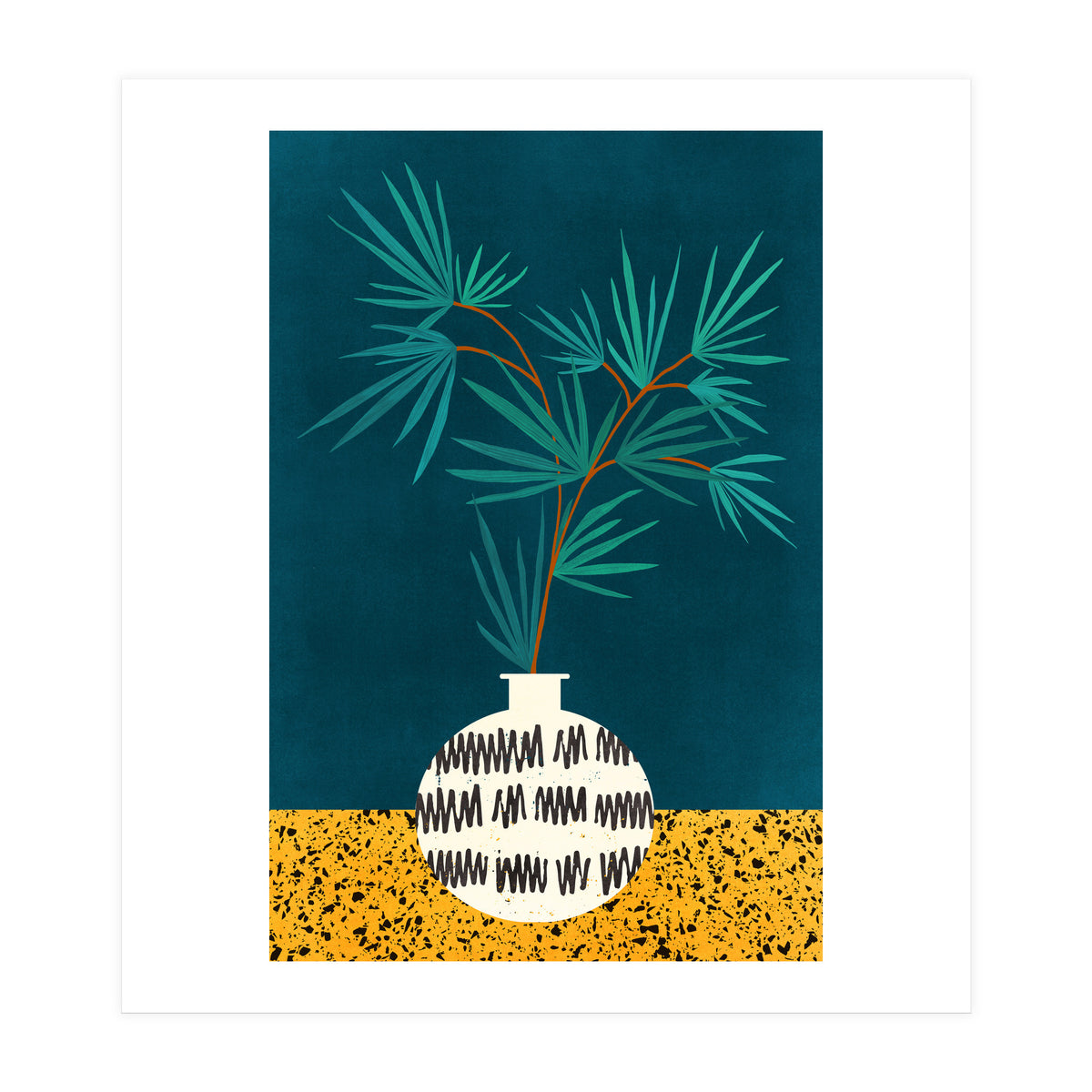 Night Palm (Print Only)