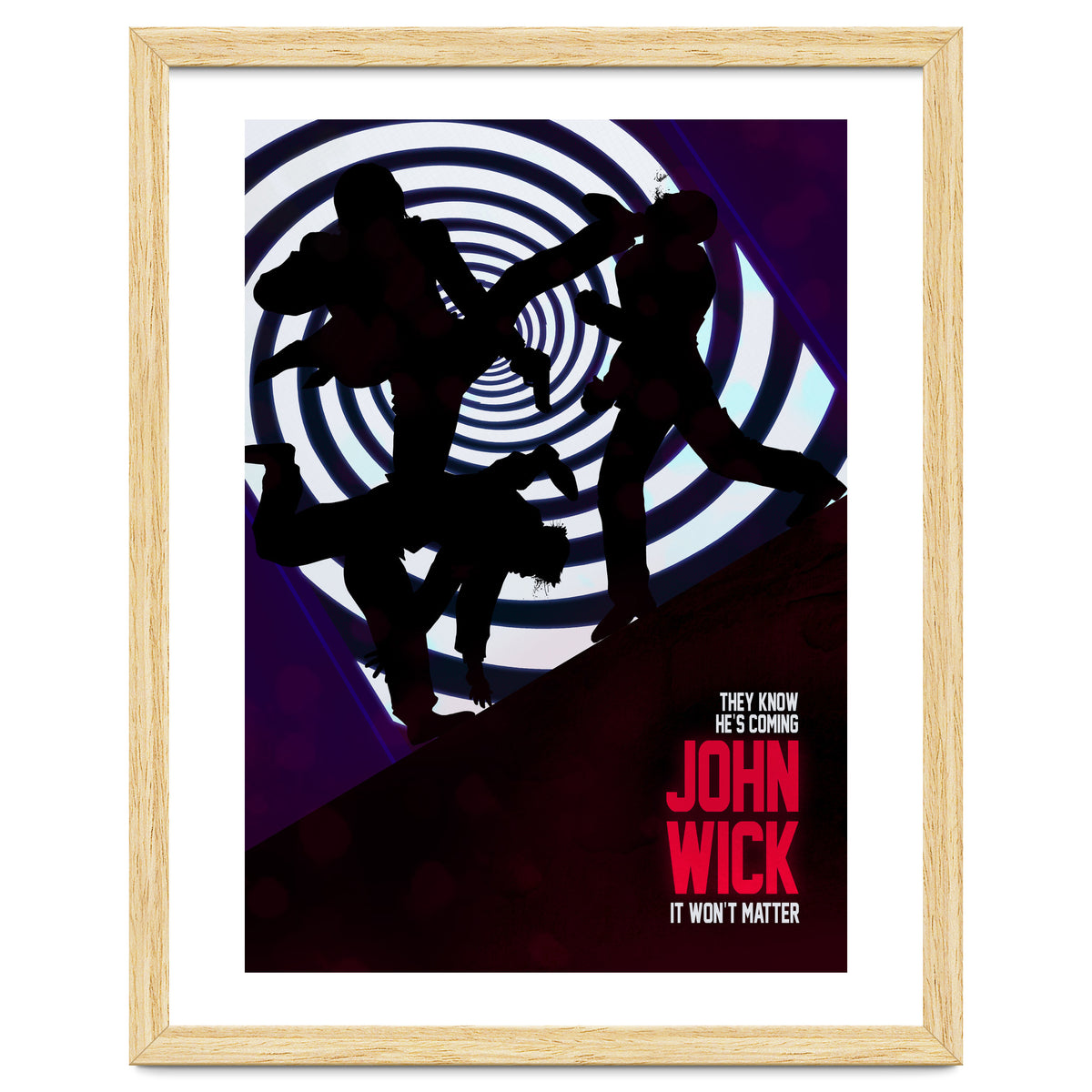 John Wick Minimal Movie Poster