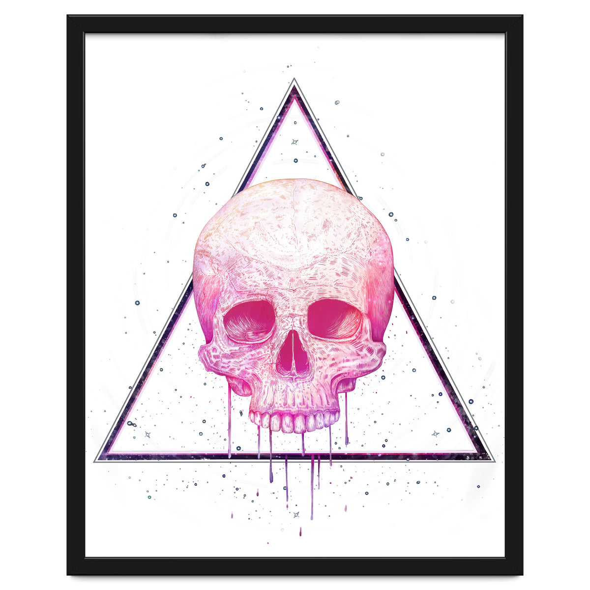 Skull In Triangle