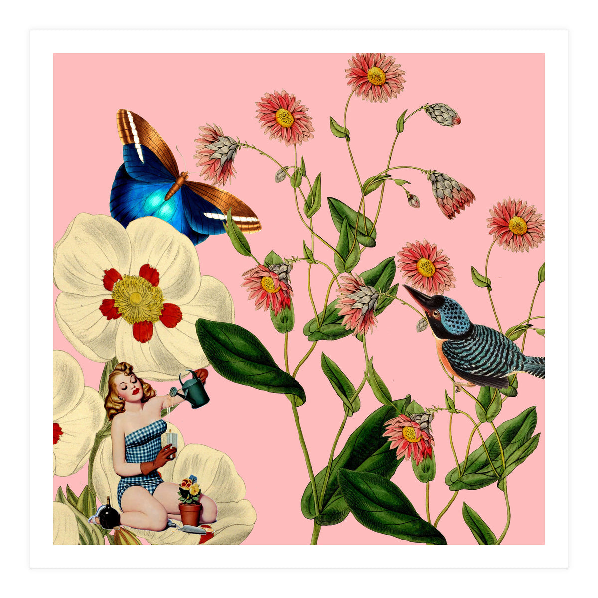 Big Flowers Dream  (Print Only)