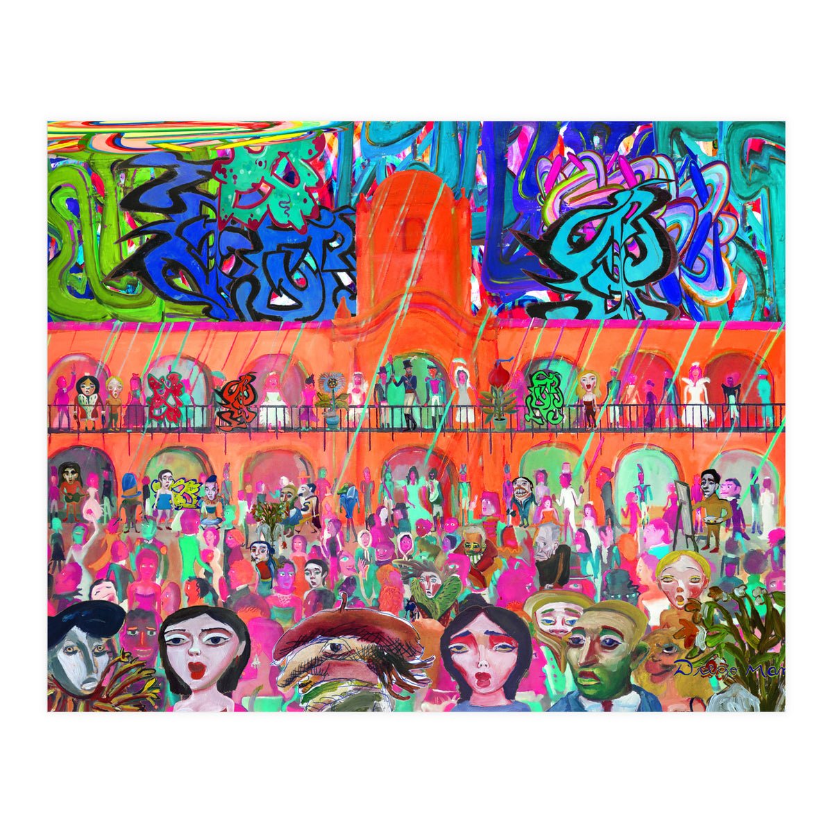 25 De Mayo Pop Digital 11 (Print Only)