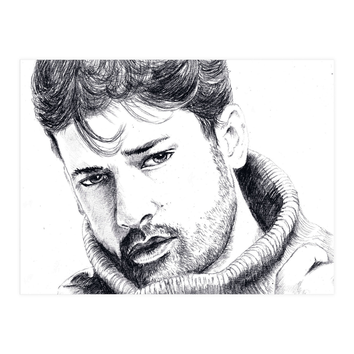 Alp Navruz -Turkish Actor (Print Only)