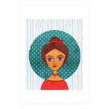The girl in red (Print Only) thumbnail