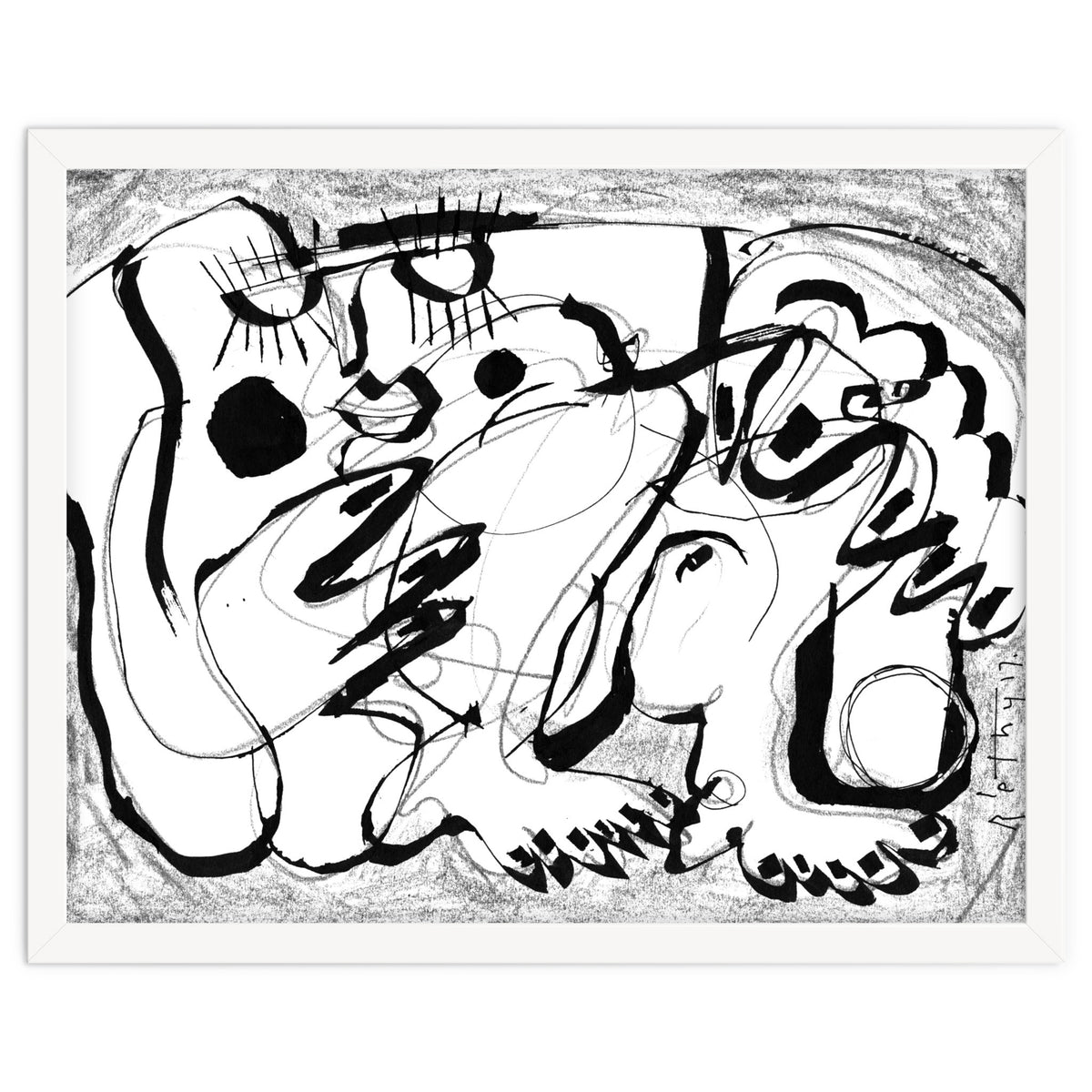 Female Nude no. 02 - b&w