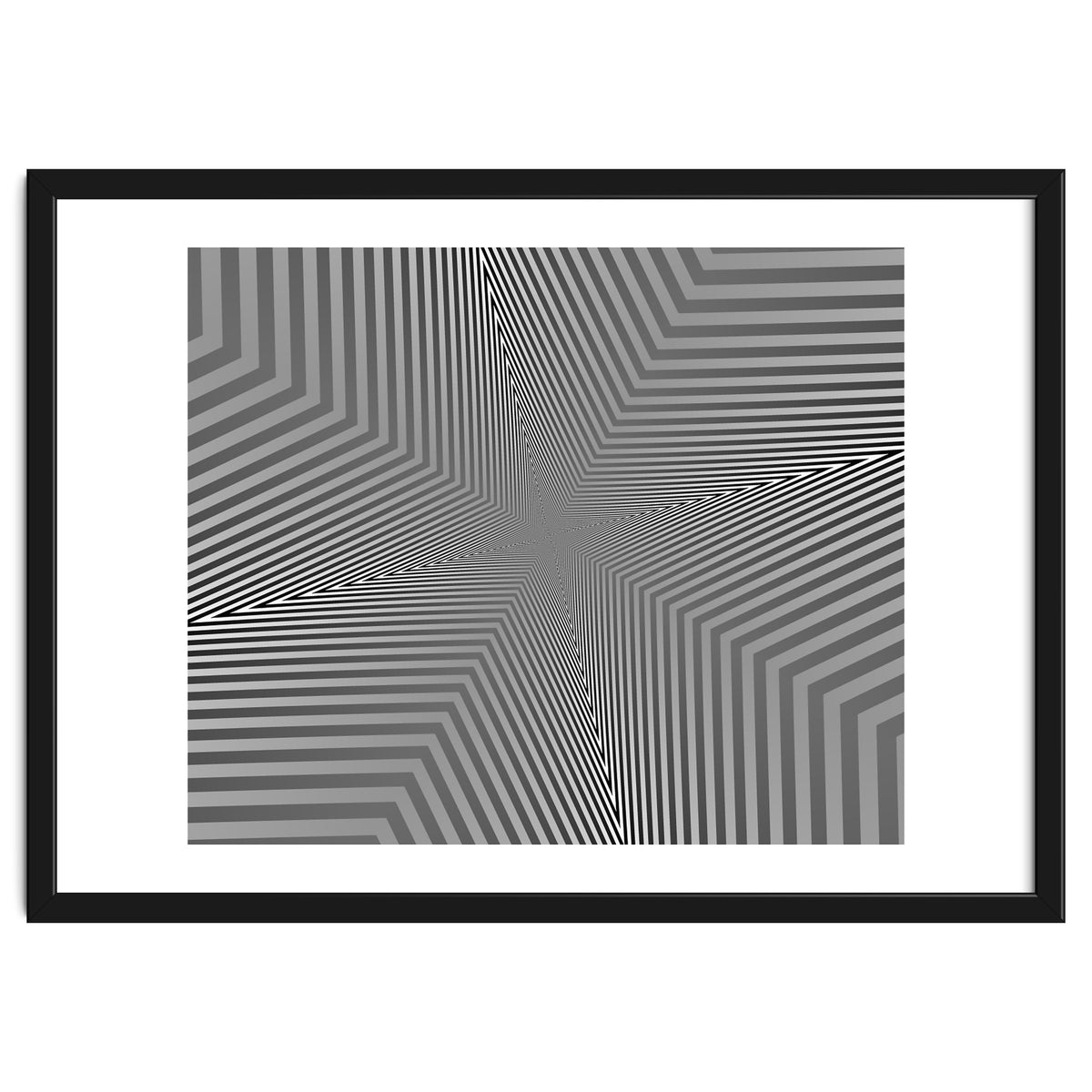 Abstract Triangle Pattern Geometric