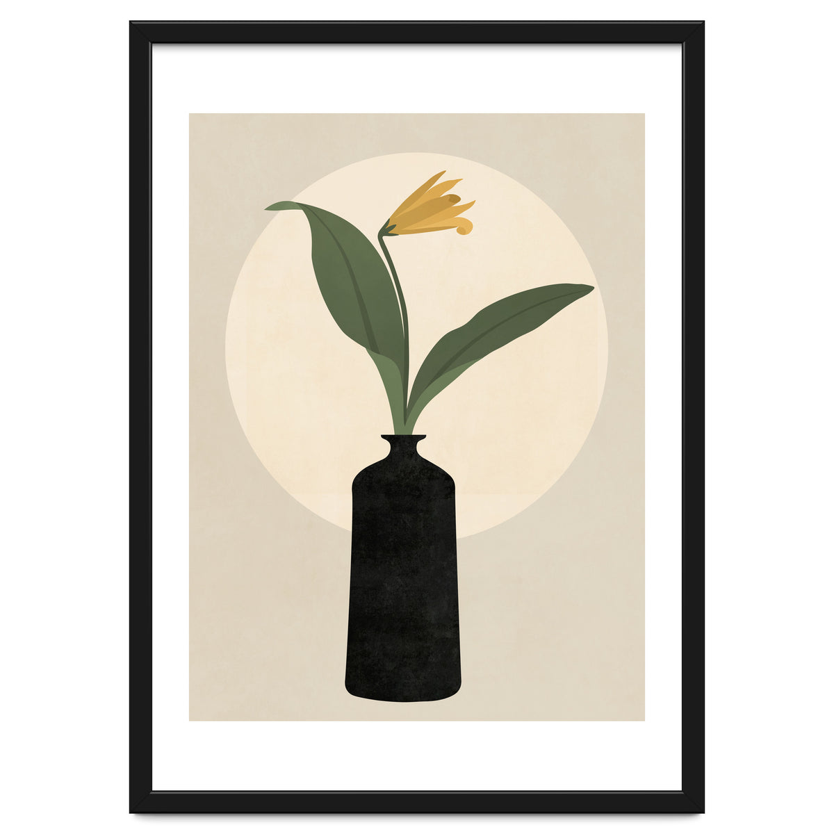 VASE AND MOON - 01B