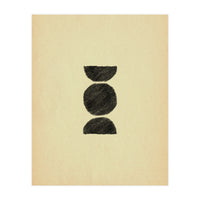 Abstract mid-century modern shapes (Print Only)