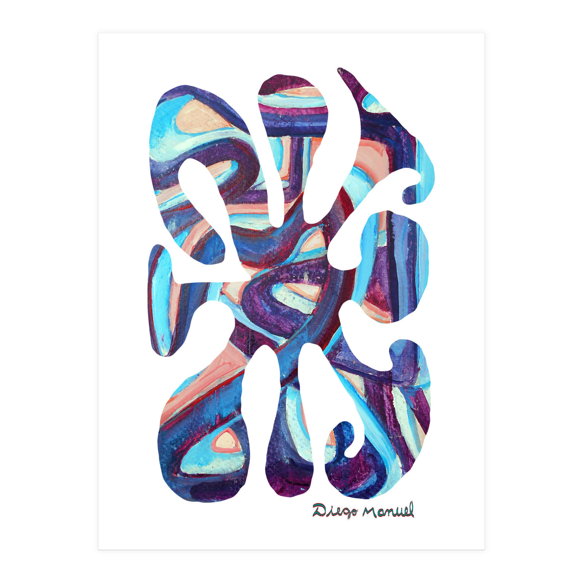 Fuego 166 Copia (Print Only)