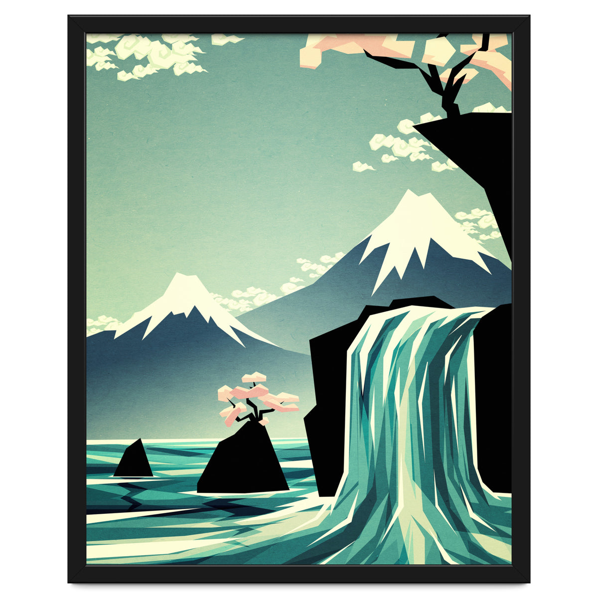 Waterfall Blossom Dream