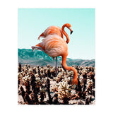 Flamingos In The Desert (Print Only) thumbnail
