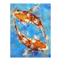 Koi Fishes (Print Only)