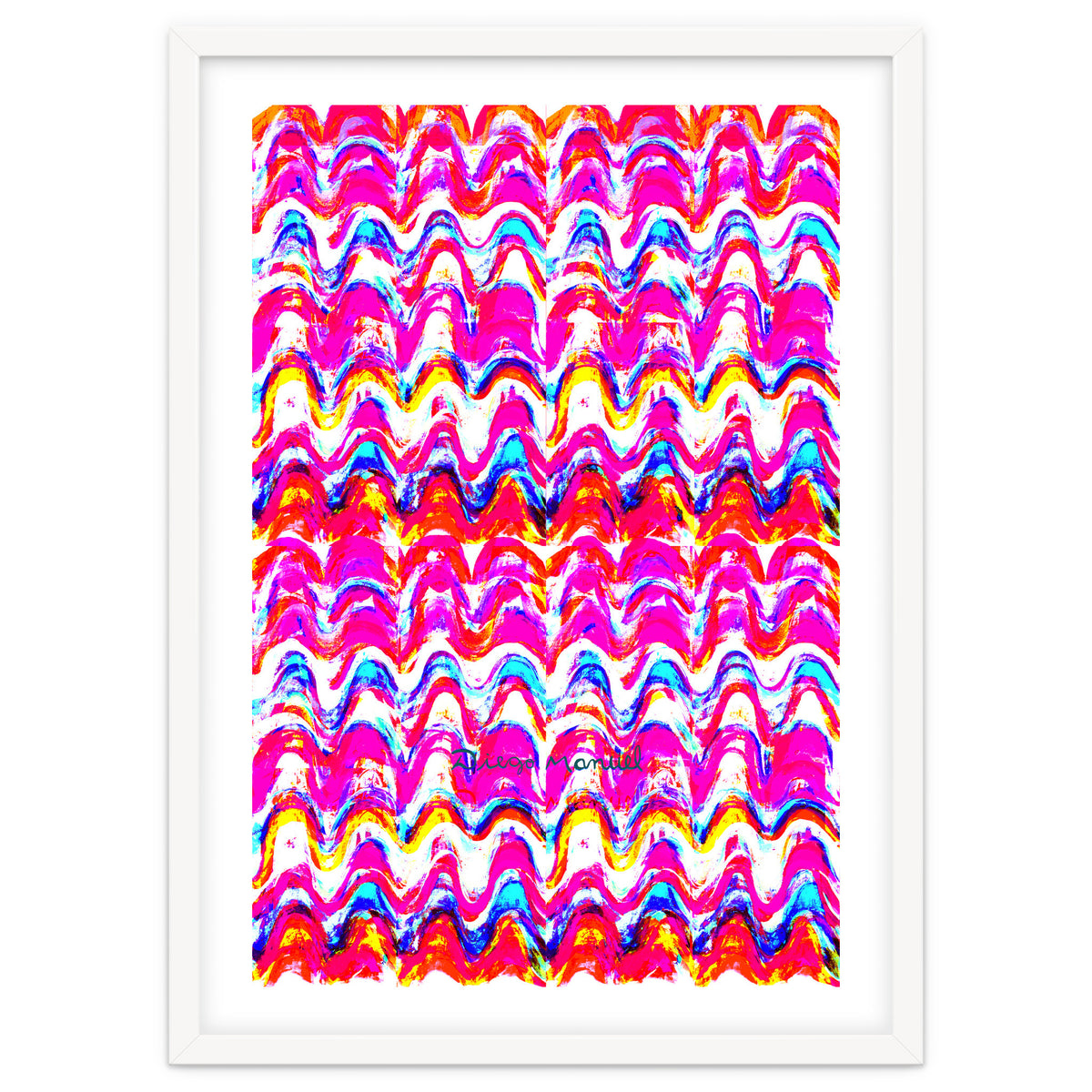 Pop abstract color full