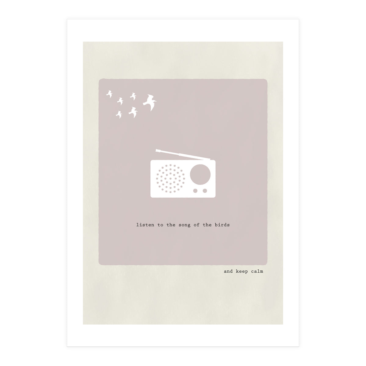 song of bird (Print Only)