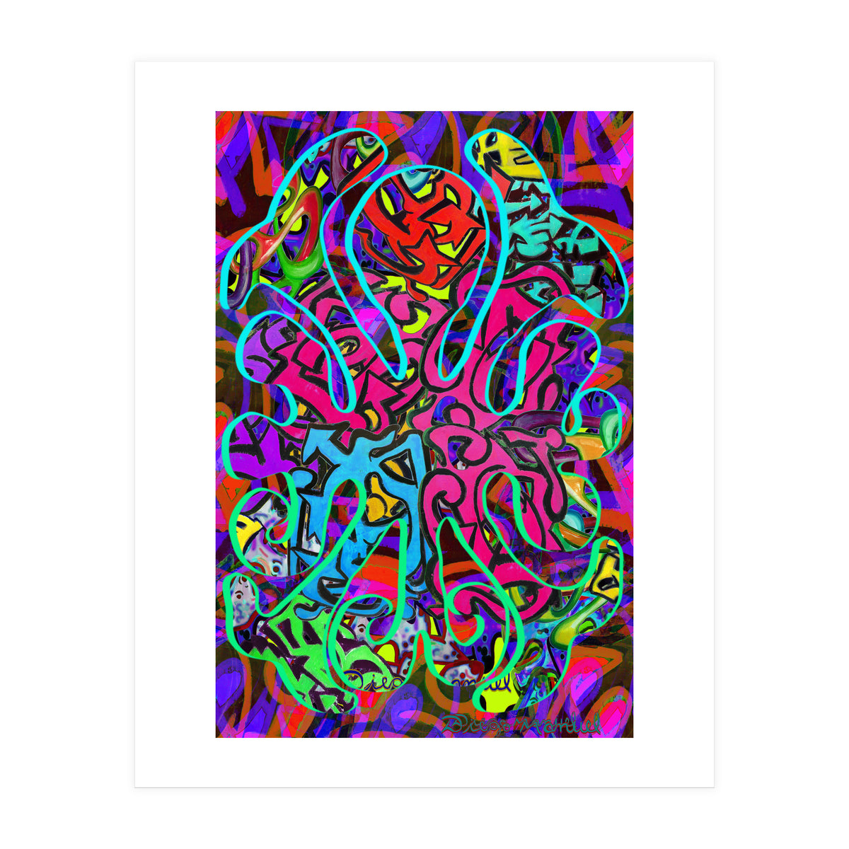 Pop Abstract 2023 Tapiz 57 (Print Only)