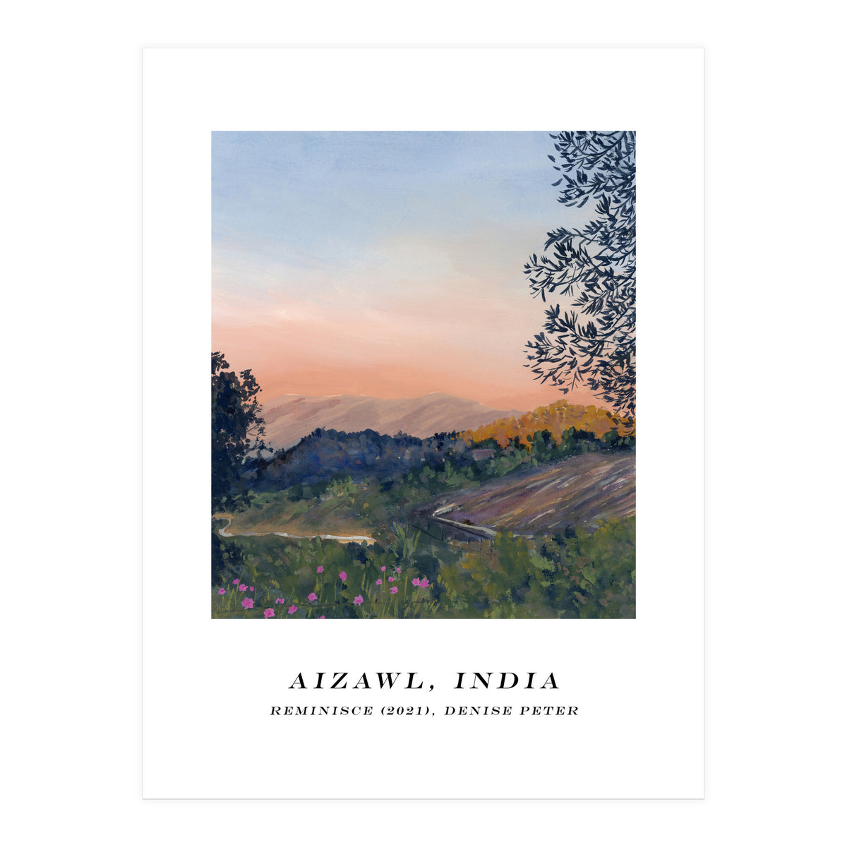 Aizawl, India (Print Only)