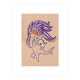 Octopus School Girl (Print Only) thumbnail