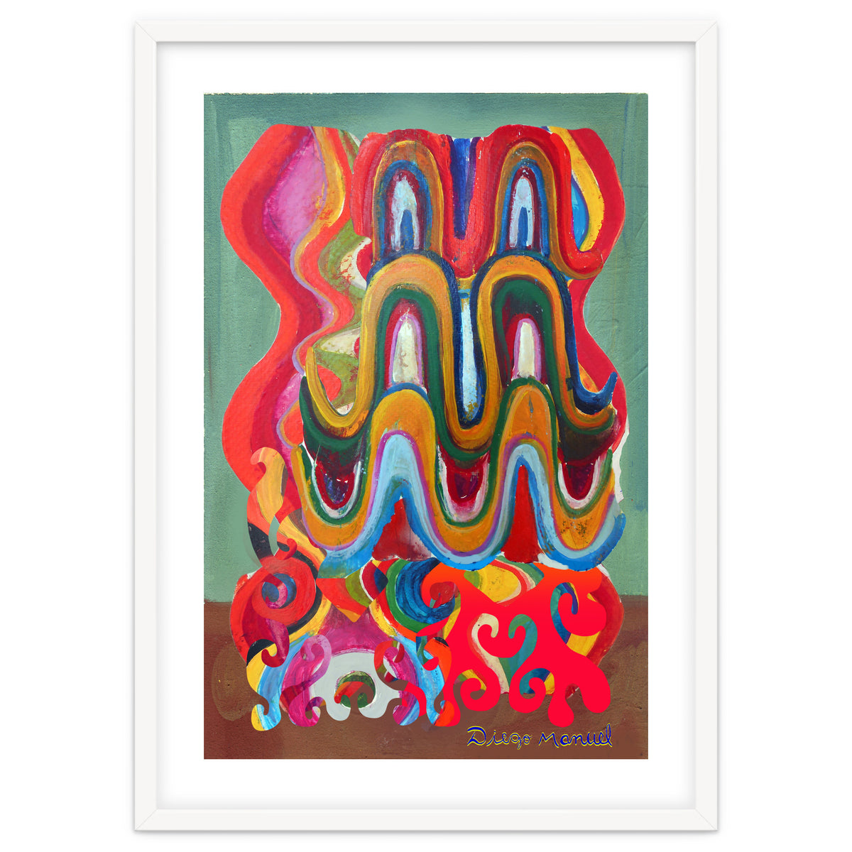 Pop Abstract Asimetrico A1