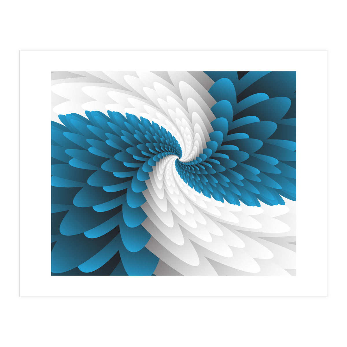 Blue Majestic Wings (Print Only)