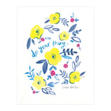 Do Your Thing Floral (Print Only) thumbnail