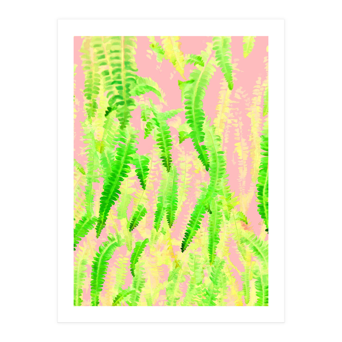 Blush Green Glow (Print Only)