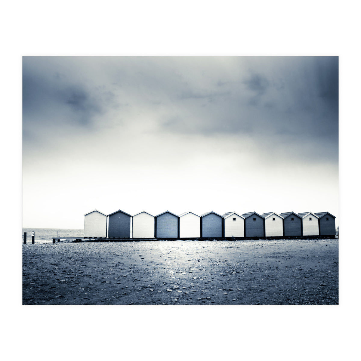 Beach Huts (Print Only)