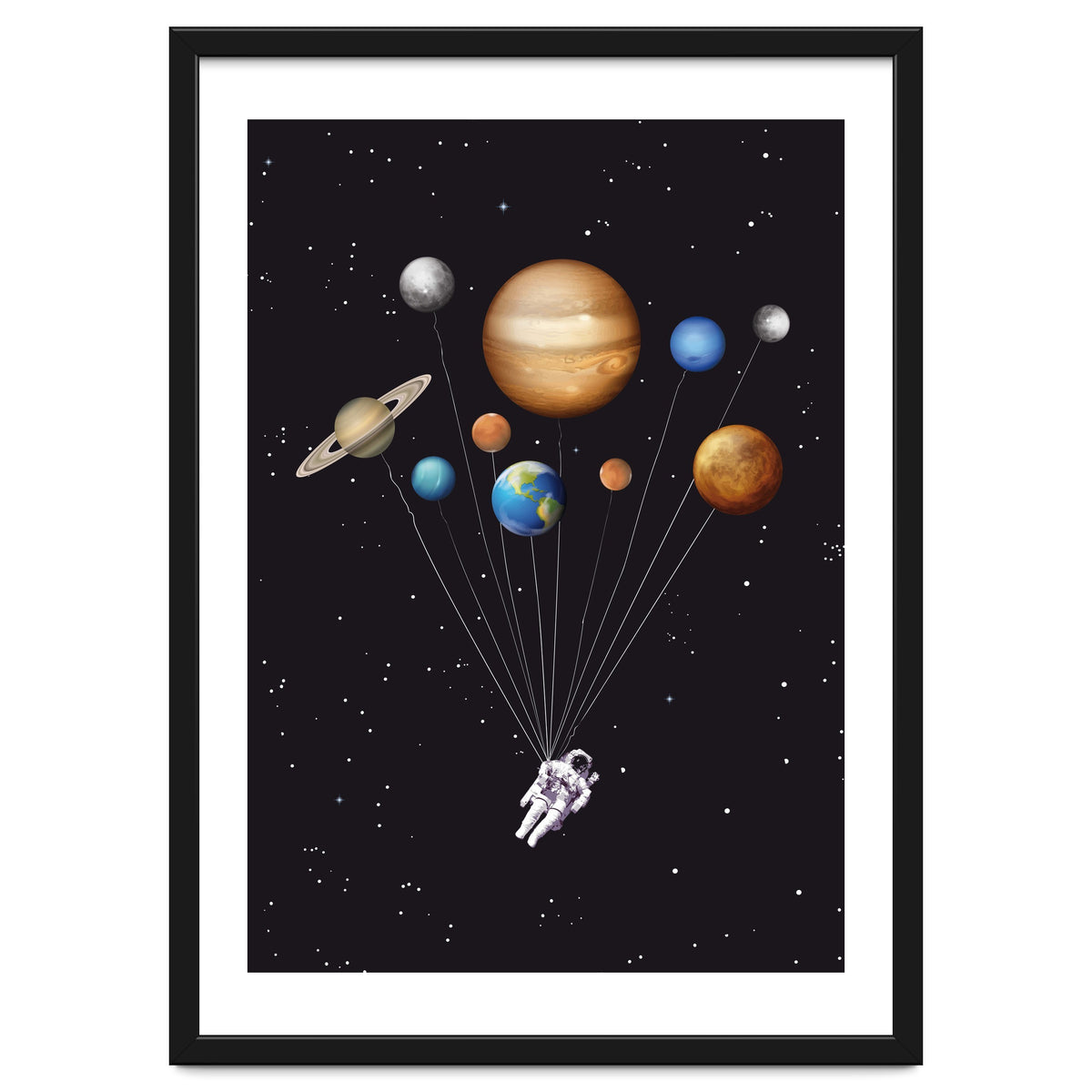 Space traveller poster