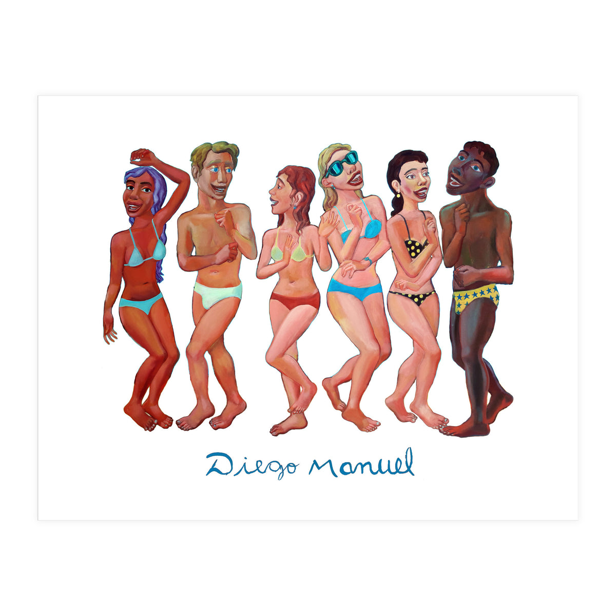 Fiesta En La Playa 2b (Print Only)