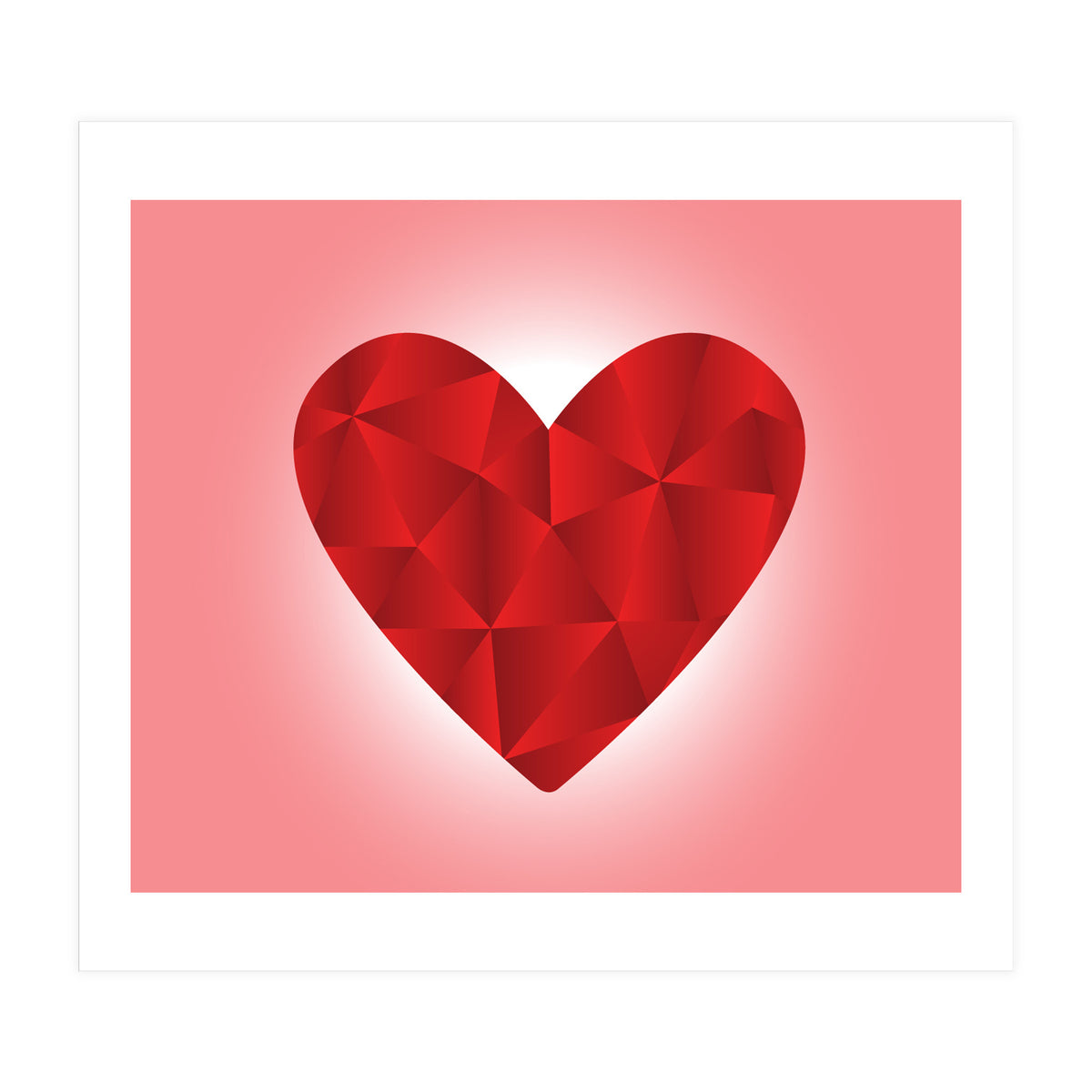 Heart Shaped Art (Print Only)