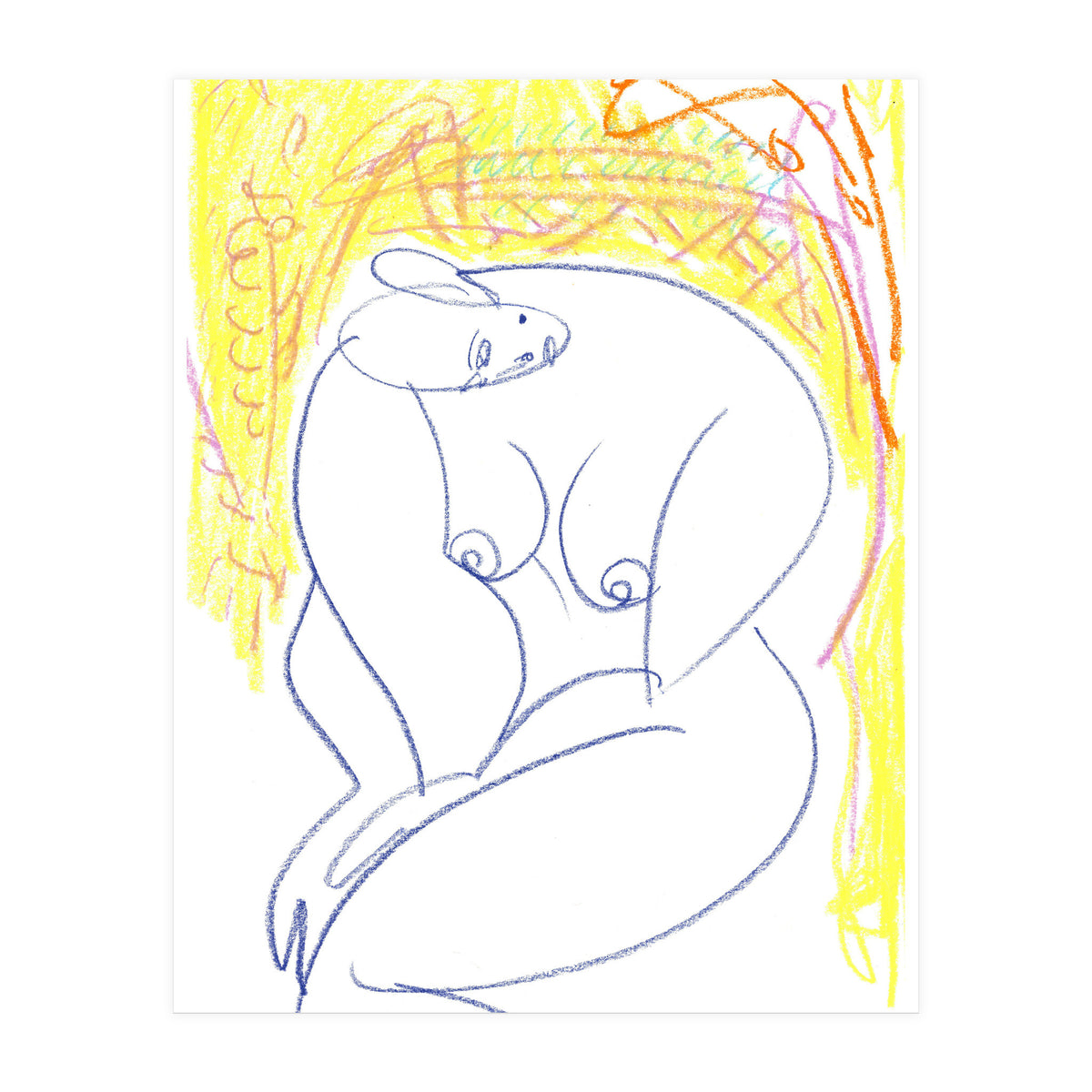 Me On The Chair #2 (Print Only)