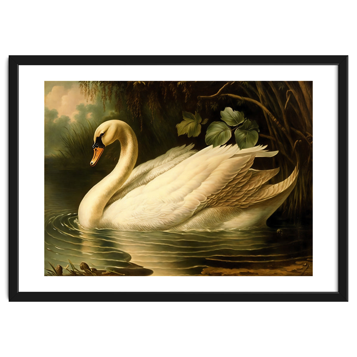 Swan Classic Painting